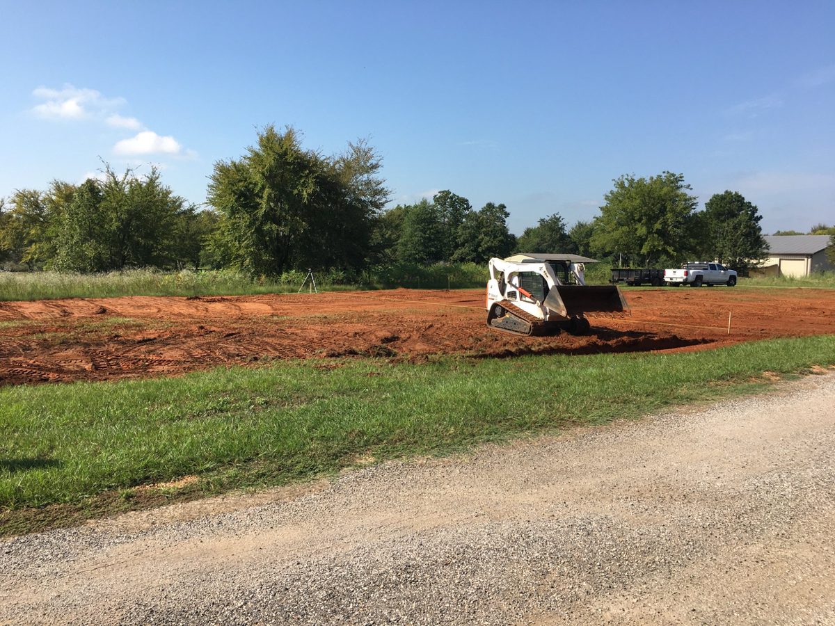 Lot leveling project