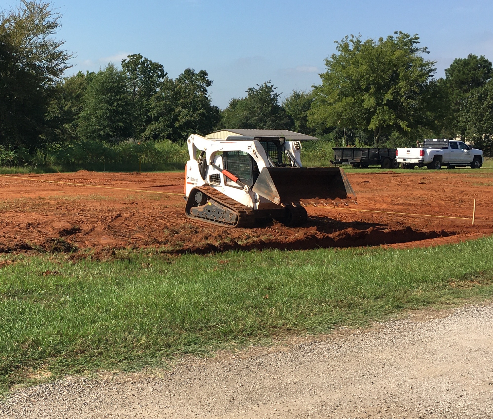 Lot leveling project